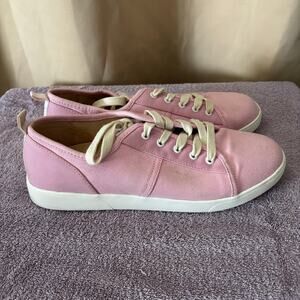 Vionic Women's Pisces Canvas Cameo Pink Sneakers Size 9